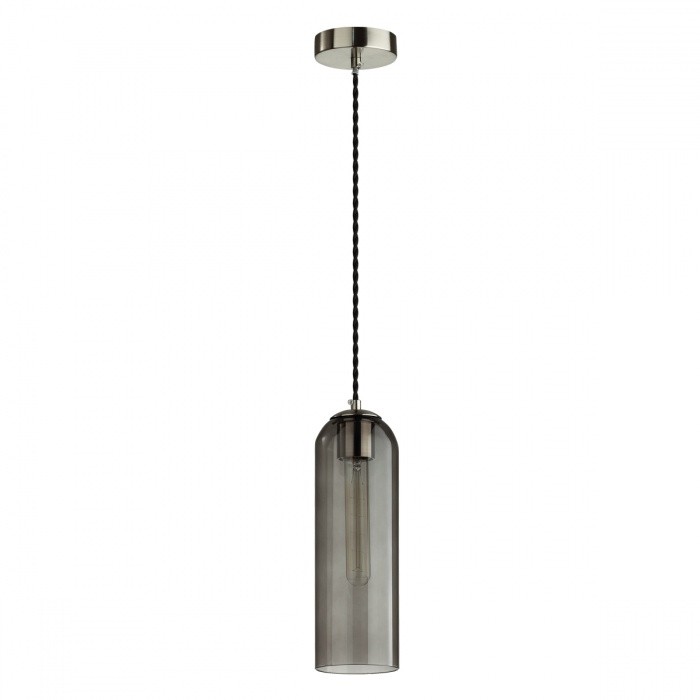 4805/1 ODEON LIGHT Pendant подвесной светильник Vosti, дымчатый, никель, Е27