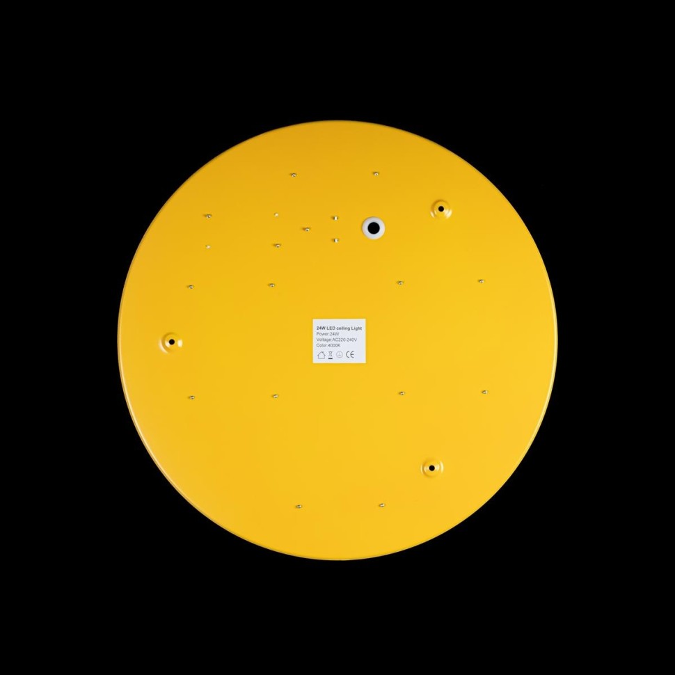 10002/24 Yellow LOFT IT желтый потолочный светодиодный светильник 24W, 4000K, 40см