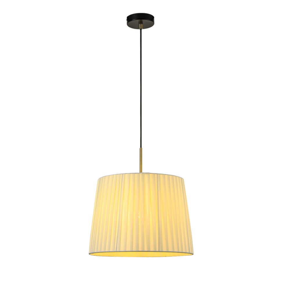 8302/1 Lumion MODERNI подвесной светильник TUNE, бронза/черный/бежевый, металл/текстиль E27*1*60W