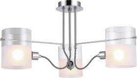 FR2023PL-03CH FREYA Потолочная люстра на штанге Ampera, E14*3*40W, хром, 60см диаметр