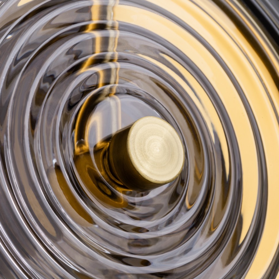 FR5442WL-L7B Freya Настенный светодиодный светильник Borbon, Дымчатый, латунь, 7W, 3000K, 200mm