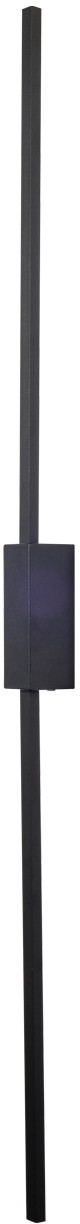 08419-100,19(4000K) Kink Light черный настенный светодиодный светильник 13W, 4000K, 100см