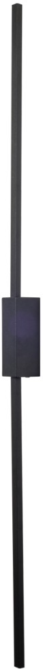 08419-100,19(4000K) Kink Light черный настенный светодиодный светильник 13W, 4000K, 100см