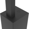 08419-100,19(4000K) Kink Light черный настенный светодиодный светильник 13W, 4000K, 100см