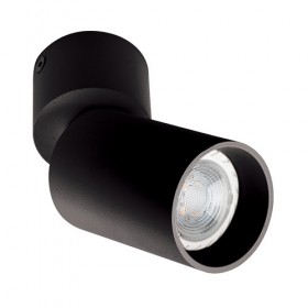 5090 black MEGALIGHT черный накладной поворотный светильник GU10
