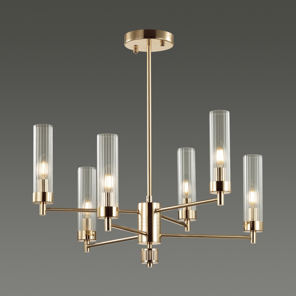 5274/6C LUMION CLASSI Люстра потолочная KAMILLA, E14*6*40W, золото