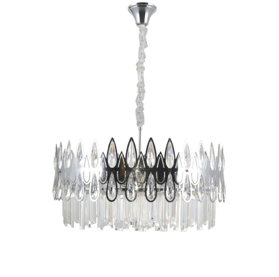 OML-71703-08 OMNILUX Riposto подвесная люстра хрусталь, хром