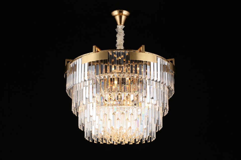 APL.813.13.15 APLOYT подвесная хрустальная люстра Mariz, латунь, E14*15*40W, 70см