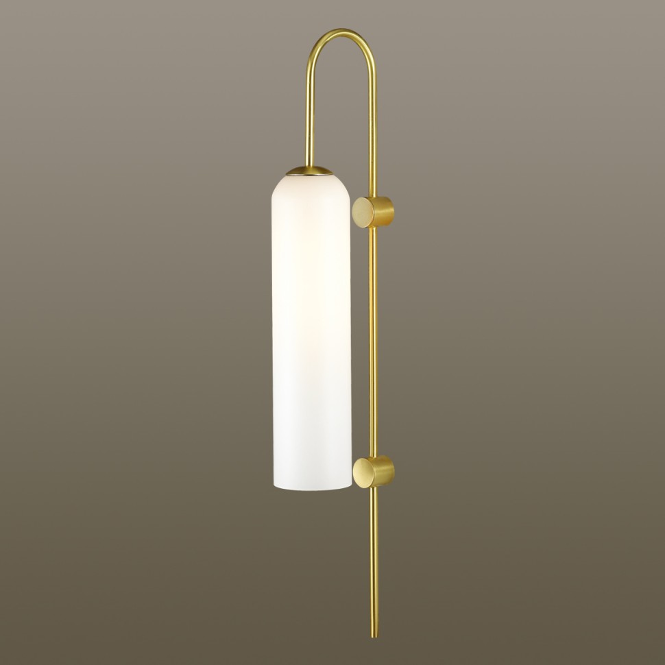 4642/1W ODEON LIGHT Pendant настенный светильник Vosti, белый, золото, Е27