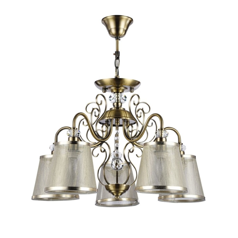 FR2405-PL-05-BZ Freya Подвесная-потолочная люстра Driana