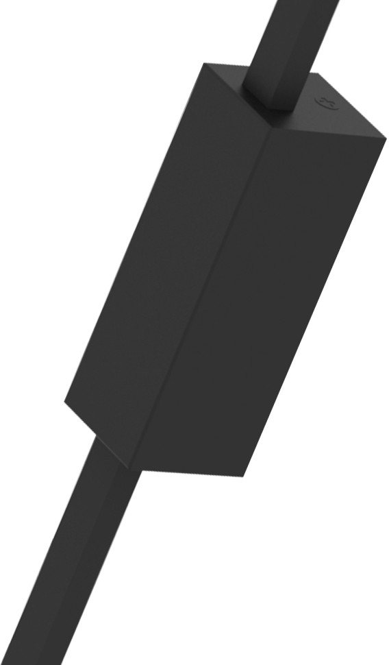 08419-80,19(4000K) Kink Light черный настенный светодиодный светильник 10W, 4000K, 80см