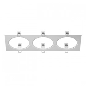 217836 Lightstar Рамка белая INTERO 111 TRIPLE OUADRO