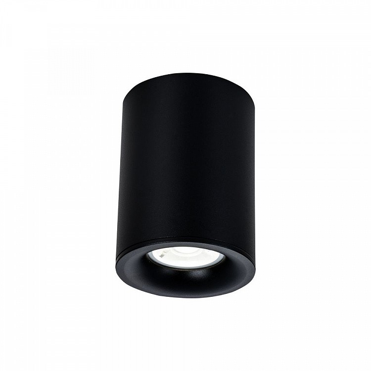 C012CL-01B Maytoni накладной черный светильник Alfa, GU10