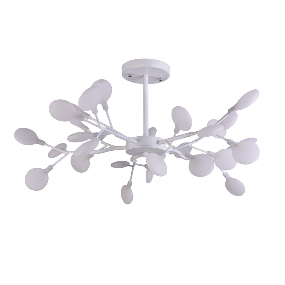 2479-10P F-Promo белая потолочная люстра на штанге Skein, G4*30*3W