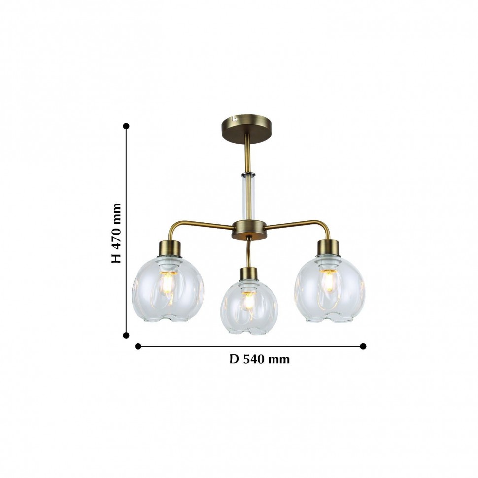 2192-3P F-Promo потолочная люстра Monto
