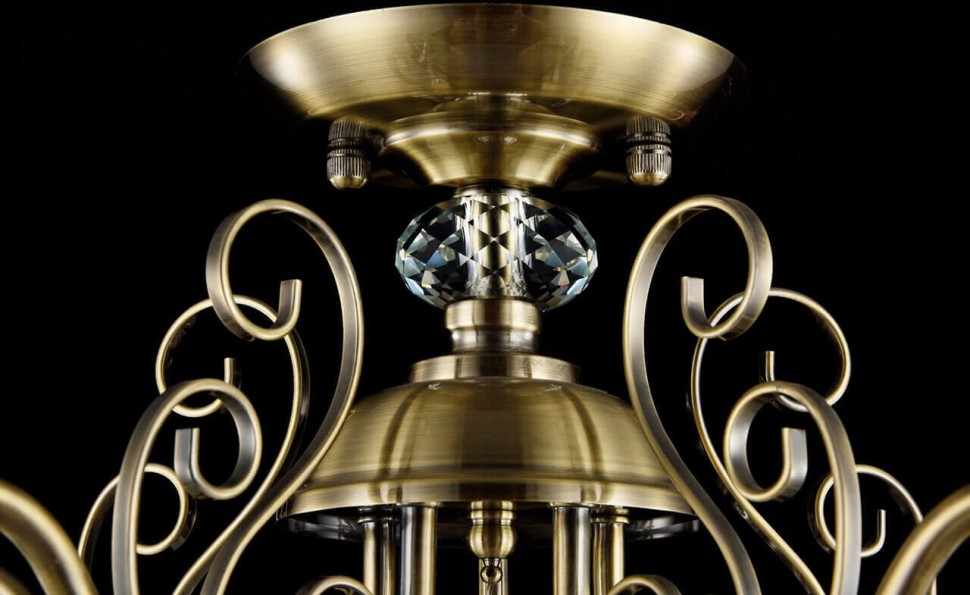 FR2405-PL-03-BZ Freya Подвесная- потолочная люстра Driana