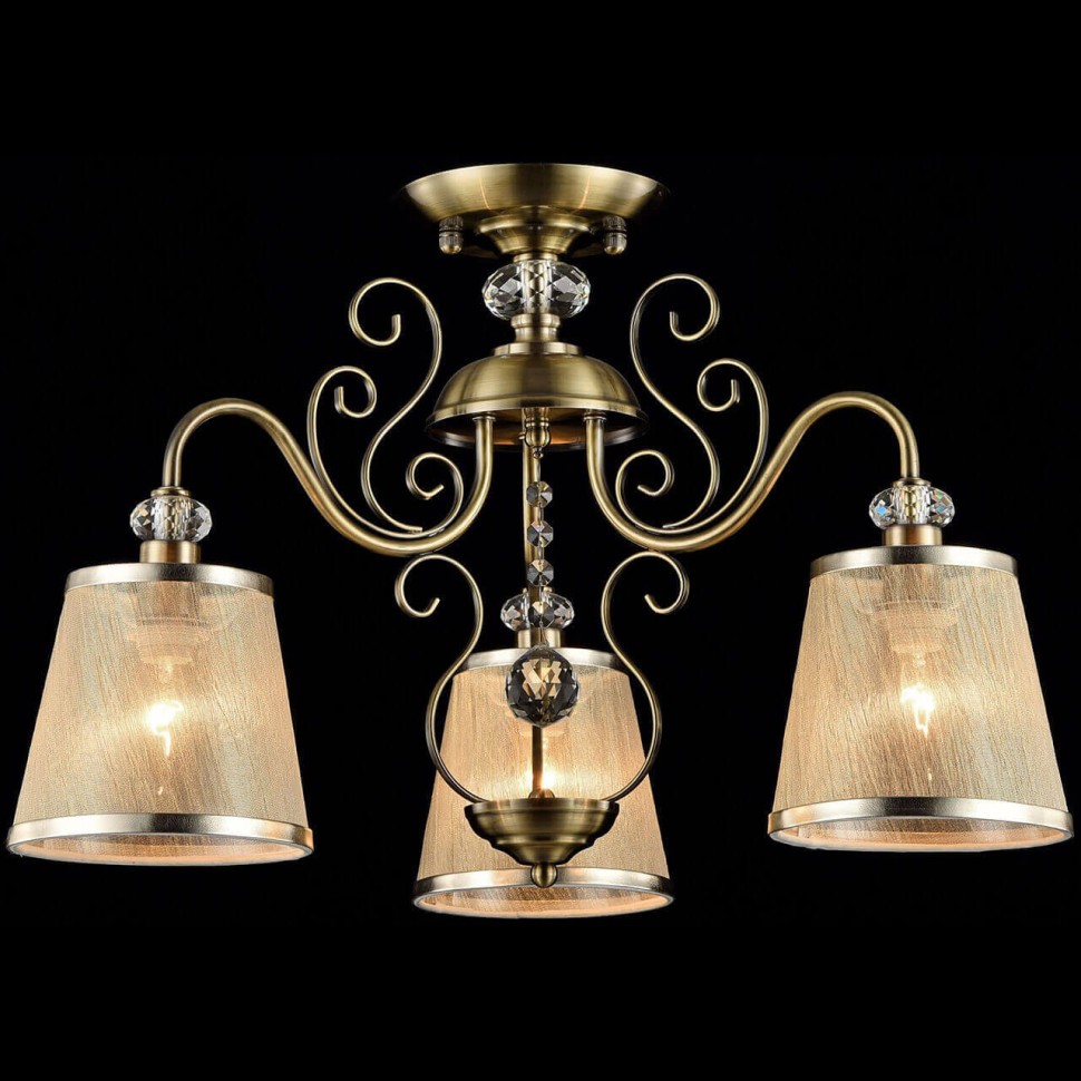 FR2405-PL-03-BZ Freya Подвесная- потолочная люстра Driana