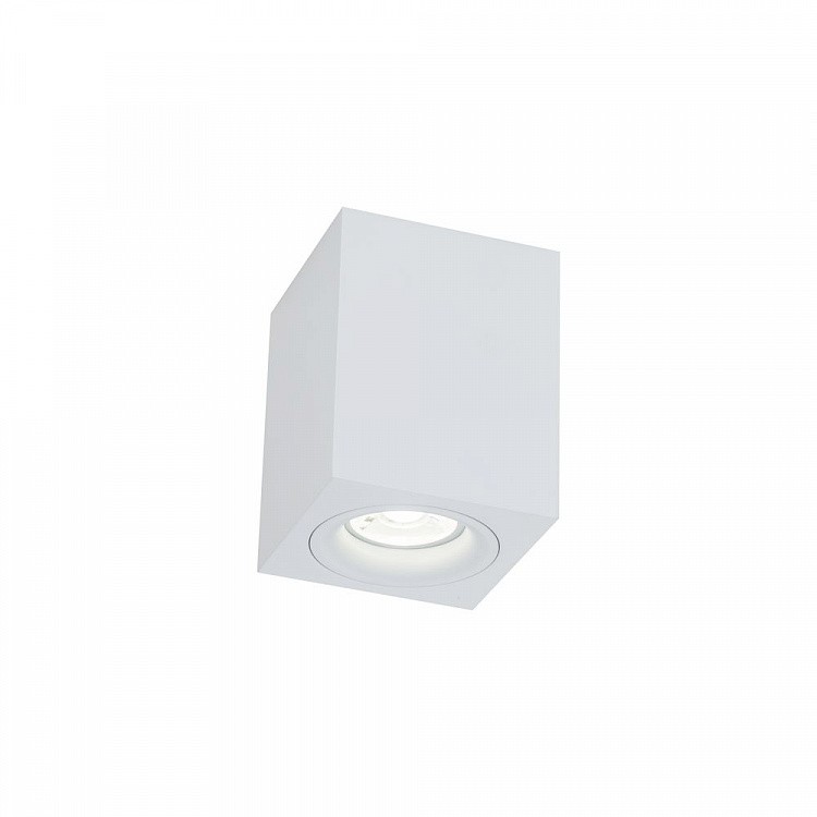 C013CL-01W Maytoni белый накладной светильник Alfa, GU10