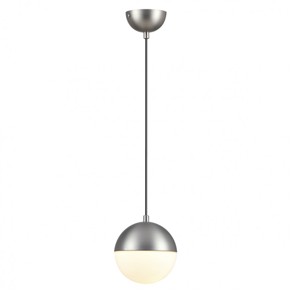 4959/1 ODEON LIGHT Pendant подвес PINGA, матовый никель, E27*1*40W, 15см диаметр