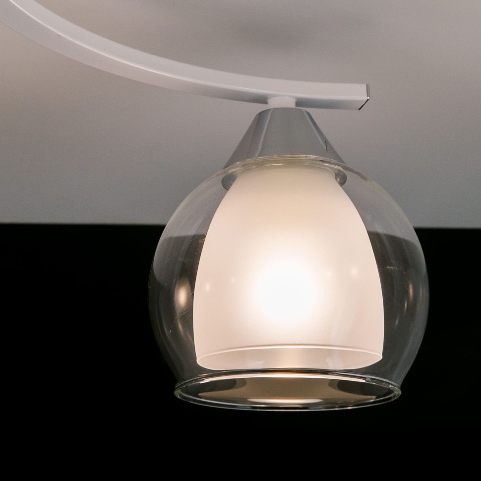 CL152130 Citilux Потолочная люстра Кристи, белая, Е27*3*75W