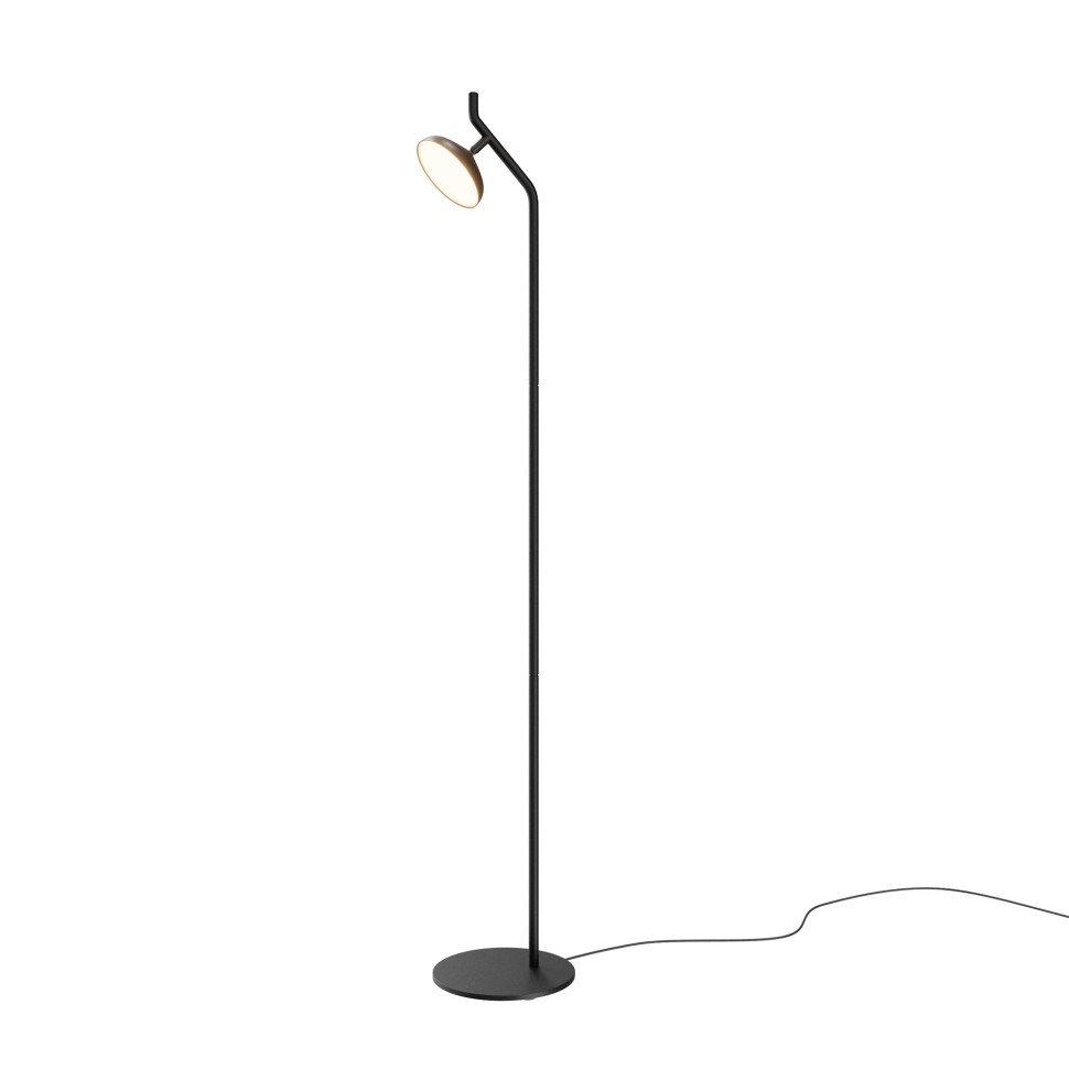 MOD451FL-L8B3K MAYTONI черный светодиодный торшер Vita, 135см, 9W, 3000K