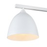 8095/3C LUMION потолочная люстра COLANGE в скандинавском стиле, белая с деревянными элементами