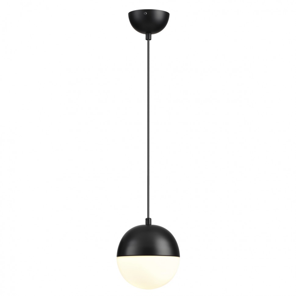4958/1 ODEON LIGHT Pendant подвес PINGA, черный, E27*1*40W, 15см диаметр
