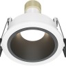 DL126-GU10-WB Maytoni Technical Share Черно-белый встраиваемый влагозащищенный светильник, IP54, GU10*1*10W