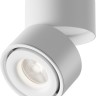 C084CL-15W4K-W Maytoni Technical Накладной белый светодиодный светильник Yin диаметр 100мм, 4000K, 1x15Вт, 24°
