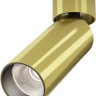 C055CL-L12W3K-W-BS MAYTONI Focus Led накладной светильник спот, поворотный, латунь, светодиодный 12W, 3000K теплый
