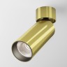 C055CL-L12W3K-W-BS MAYTONI Focus Led накладной светильник спот, поворотный, латунь, светодиодный 12W, 3000K теплый
