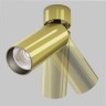 C055CL-L12W3K-W-BS MAYTONI Focus Led накладной светильник спот, поворотный, латунь, светодиодный 12W, 3000K теплый