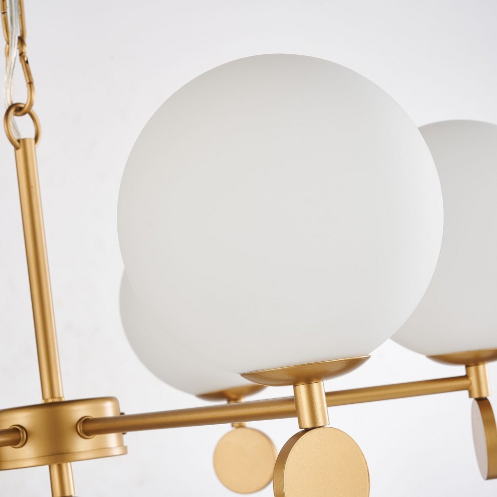 2928-6P FAVOURITE подвесная люстра Absolute, золото, 6 плафонов