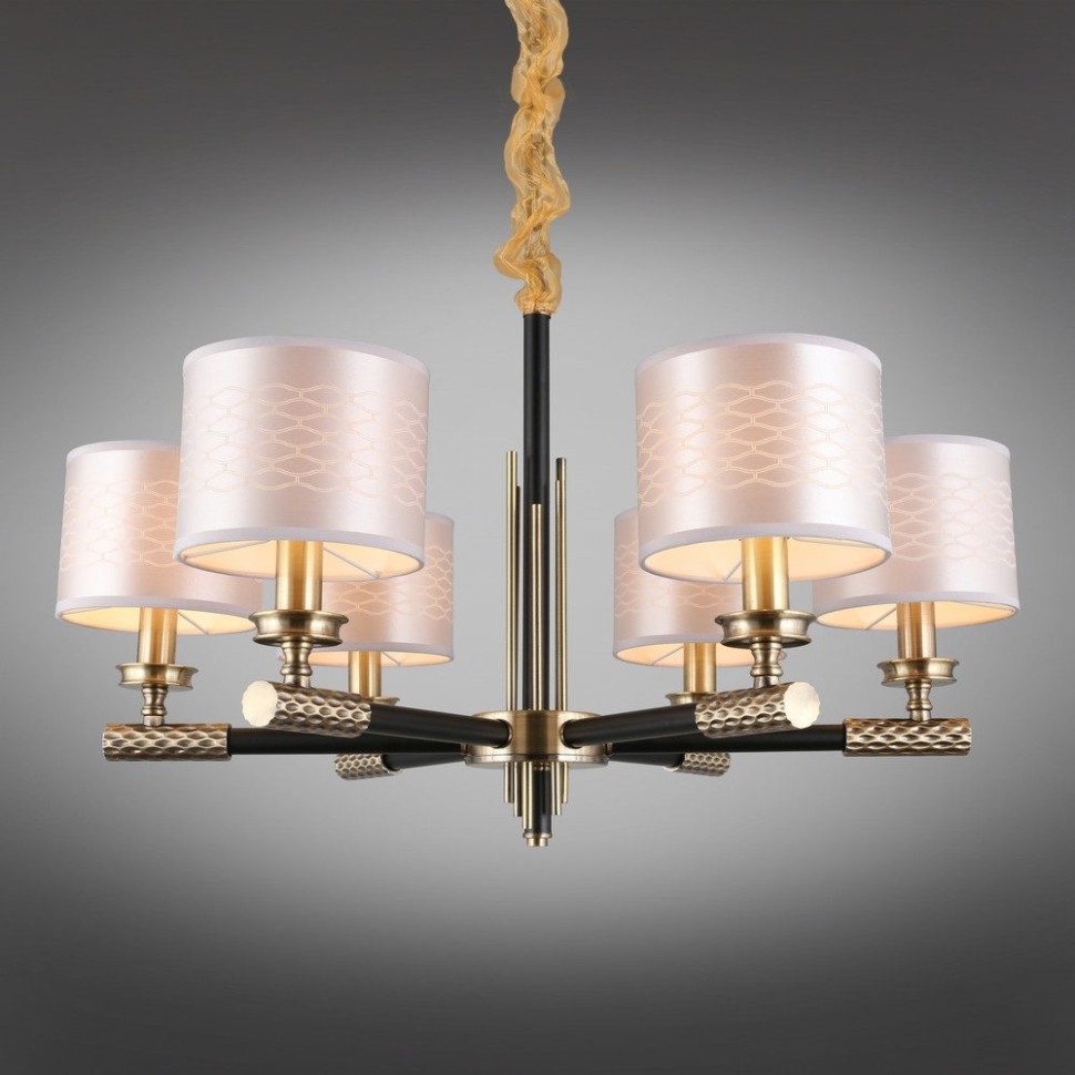 OML-57303-06 OMNILUX подвесная люстра Albinia, E14*6*40W