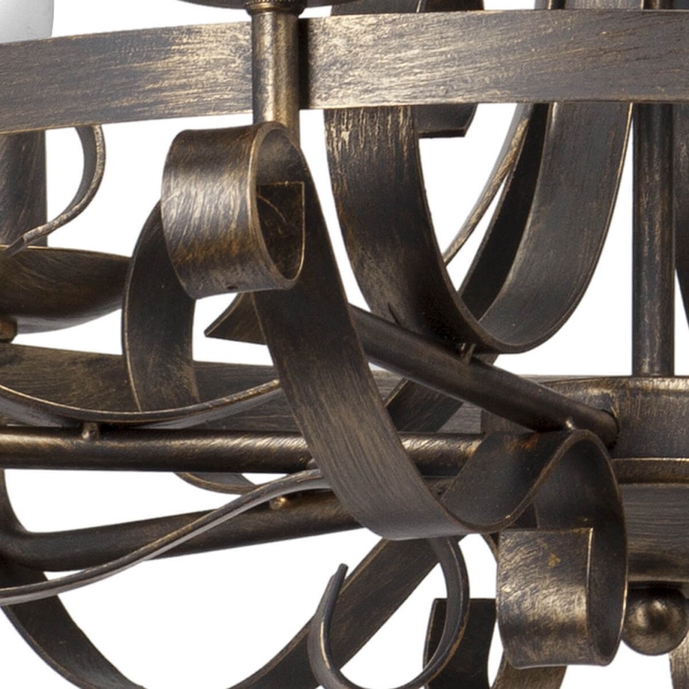 V1105/6 VITALUCE подвесная люстра ковка, диаметр 60см, E14*6*40W