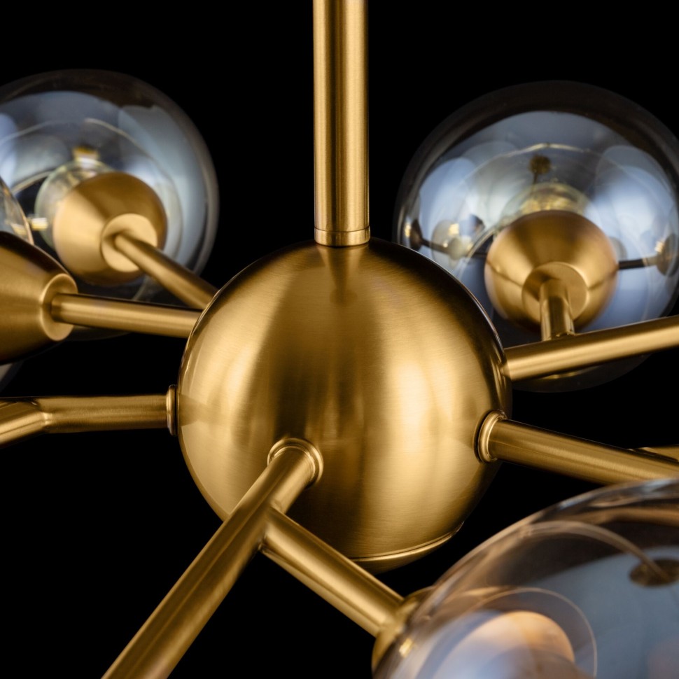 FR5121PL-10G FREYA потолочная люстра Sherry на штанге, E14*10*40W