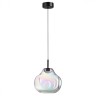 5097/4LB ODEON LIGHT подвесной светодиодный светильник VASO 4W, 4000K, 388Lm, черный, бензиновый, стекло, 16см диаметр