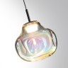 5097/4LB ODEON LIGHT подвесной светодиодный светильник VASO 4W, 4000K, 388Lm, черный, бензиновый, стекло, 16см диаметр