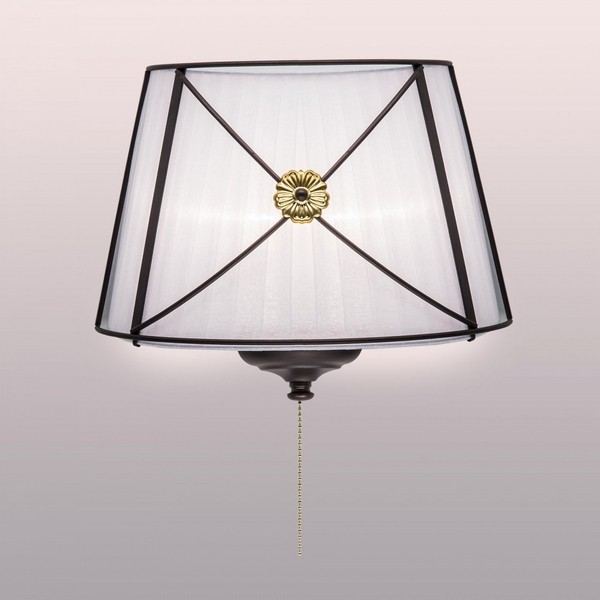 CL409322 CITILUX бра с выключателем Дрезден, черный, белый