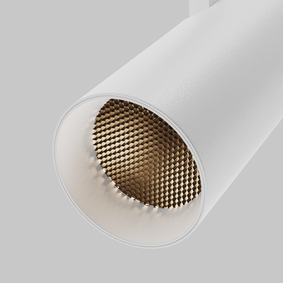 TR197-3-40WCCT-M-W Maytoni Focus LED Белый трековый однофазный светодиодный светильник 220V, 40W, 2700-5000K