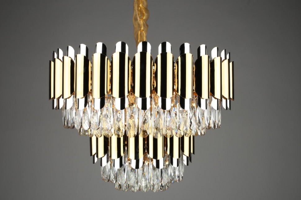 OML-81403-13 Omnilux подвесная люстра из хрусталя Malgrate