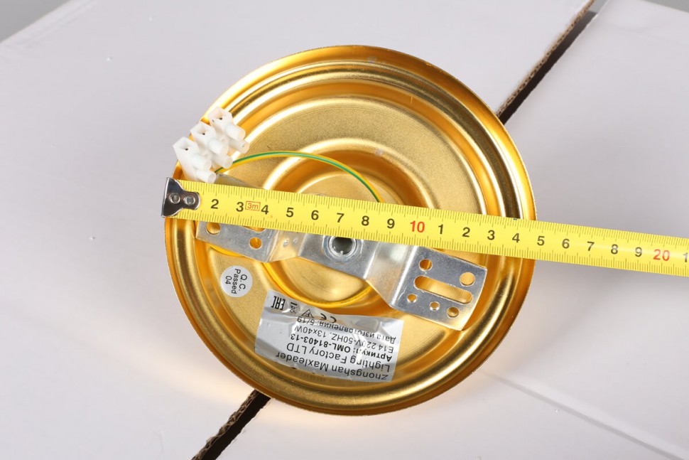 OML-81403-13 Omnilux подвесная люстра из хрусталя Malgrate