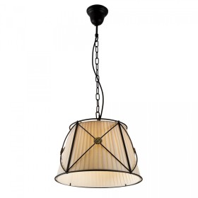 CL409111 CITILUX подвесной светильник Дрезден, венге, бежевый, 40см диаметр
