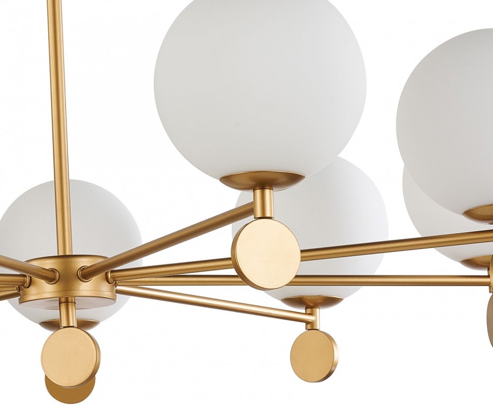 2928-9P FAVOURITE подвесная люстра Absolute, золото, 9 плафонов