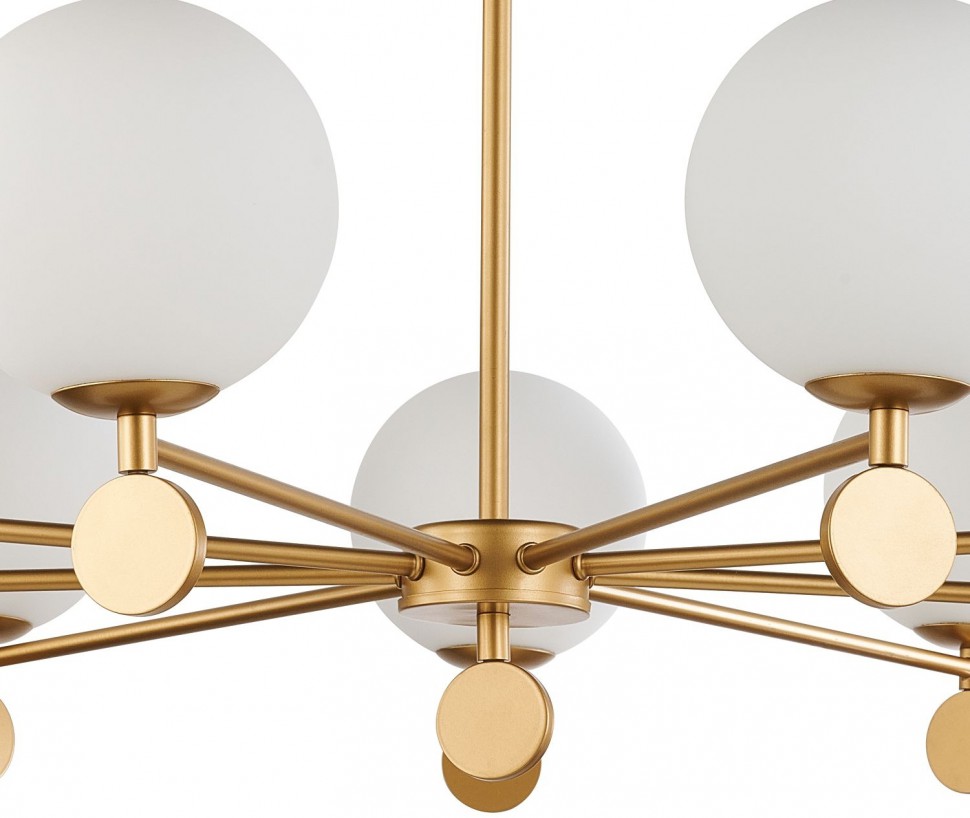 2928-9P FAVOURITE подвесная люстра Absolute, золото, 9 плафонов