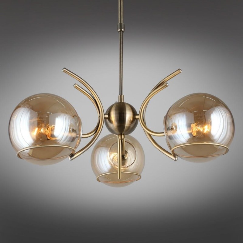 OML-28907-03 OMNILUX подвесная люстра Girasole, E14*3*40W