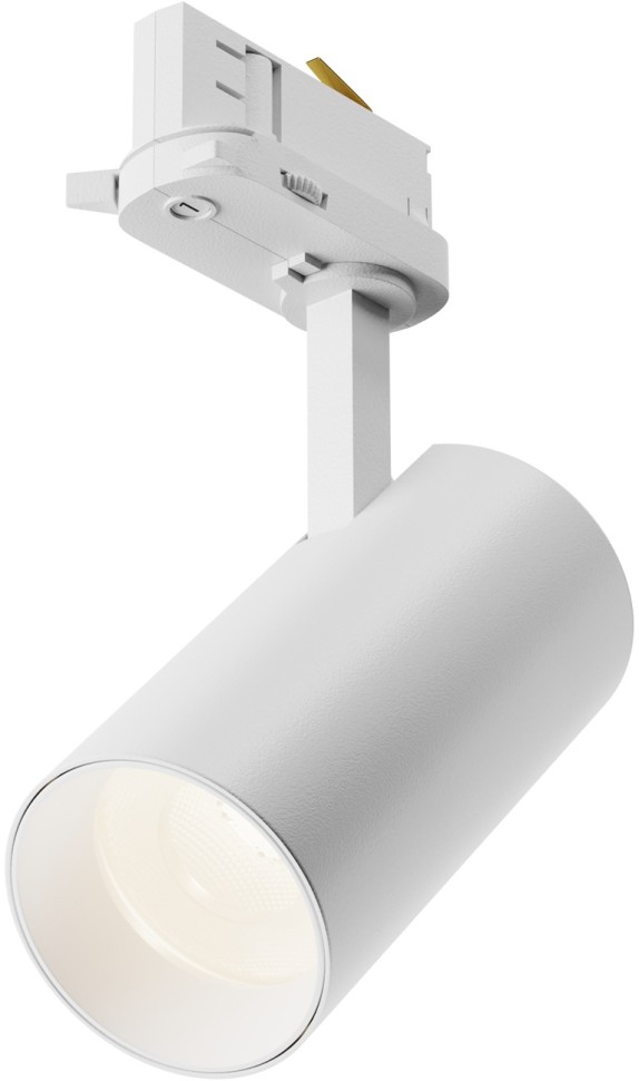 TR197-3-12WCCT-M-W Maytoni Technical Белый трековый трехфазный светодиодный светильник  Focus LED, 12W, 220V, 2700-5000K