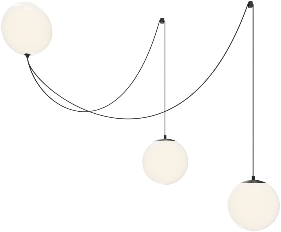 MOD427PL-L30B3K1 Maytoni Twins Подвесной светодиодный светильник, 26W, 3000K, Шары 20см