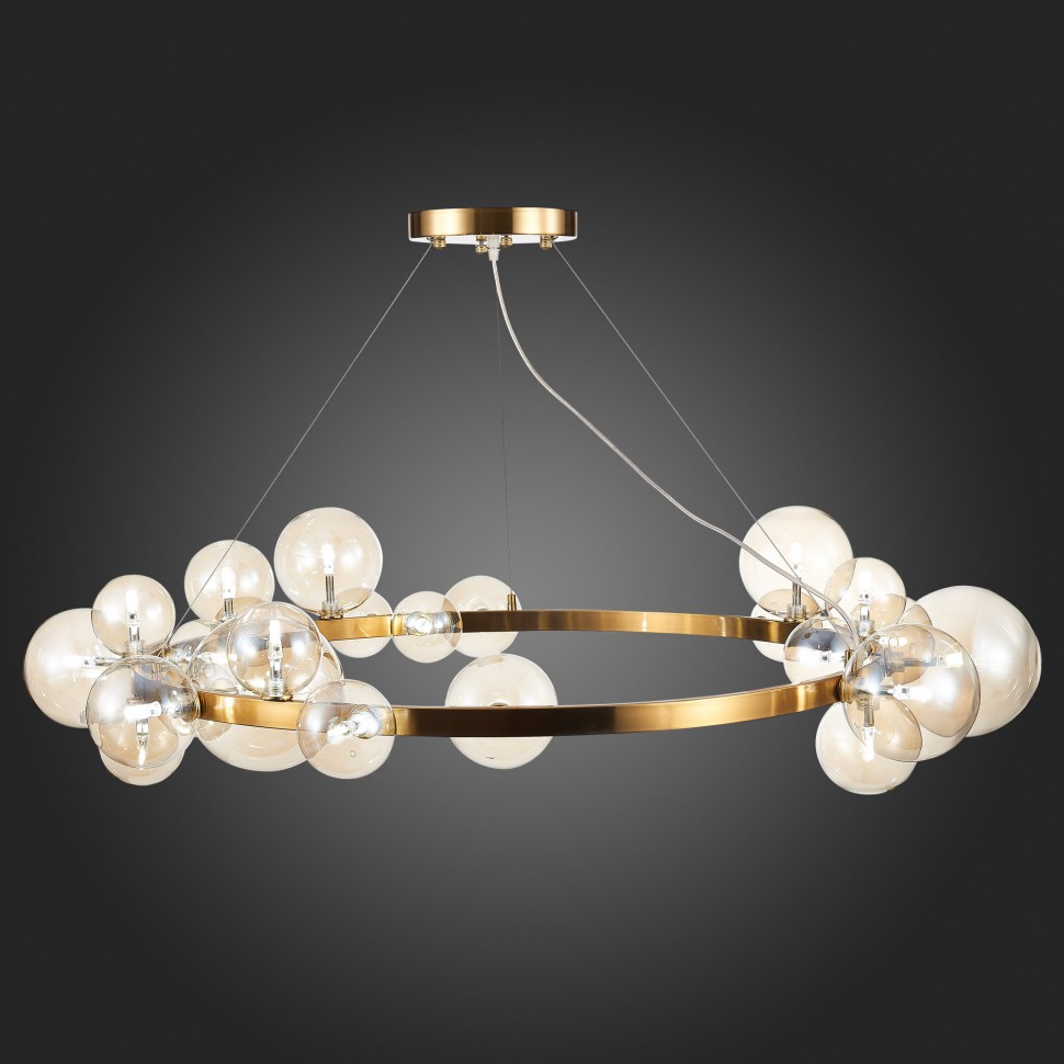 SL1165.303.24 ST-Luce подвесная люстра Necton, G4*24*3W, бронза