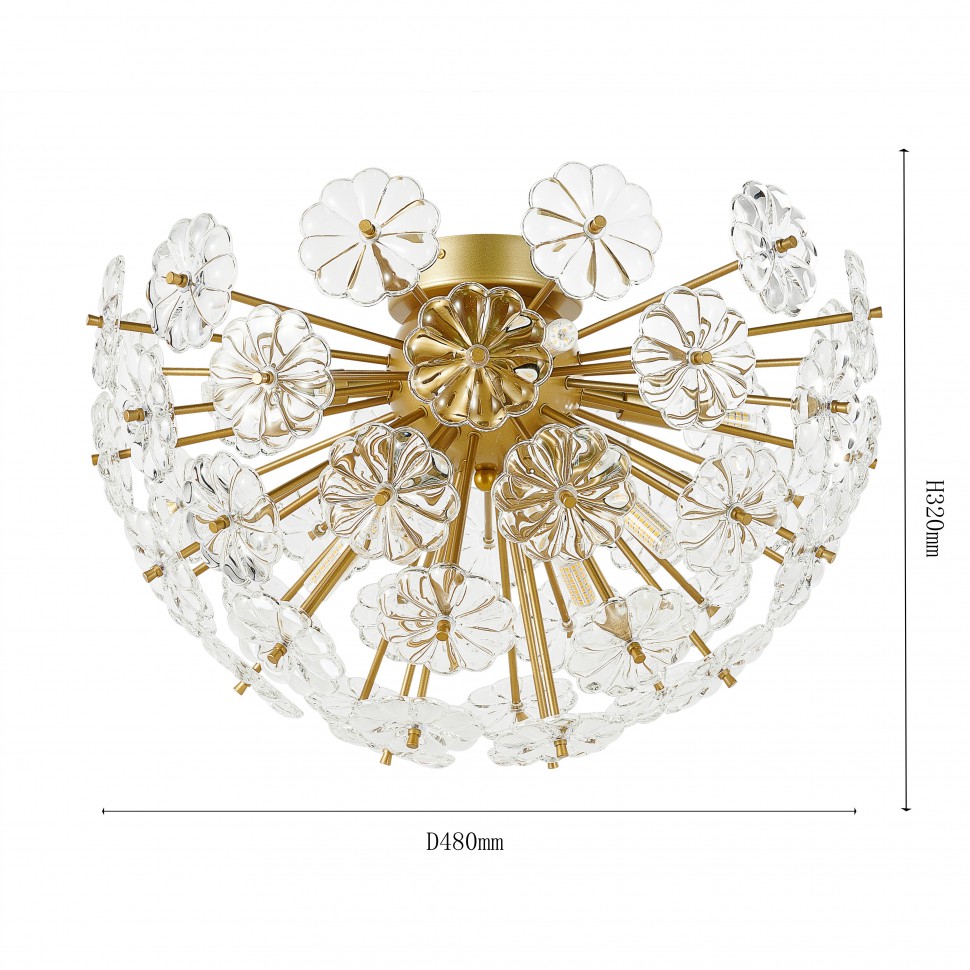 2620-8U Favourite потолочный светильник Pienene